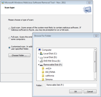 MS           Malware removal tool 1